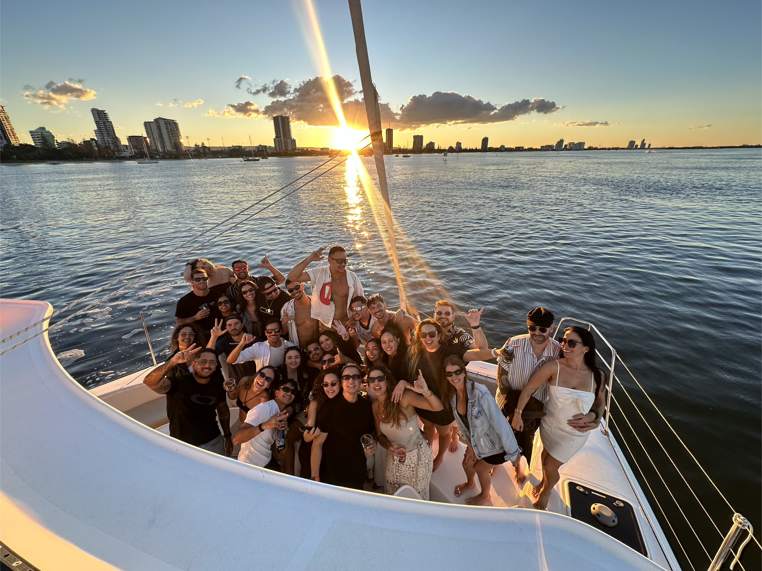 New Years Eve Boat Party | Sailing in Paradise, Gold Coast | Midnight fireworks